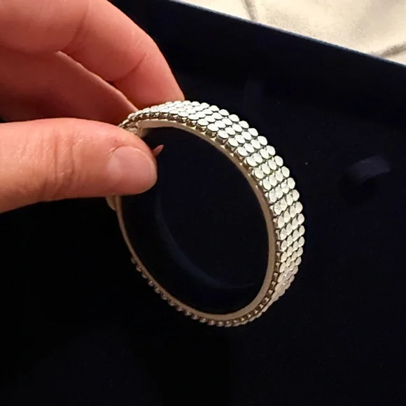 Swarovski Silver-Tone Crystal Bracelet